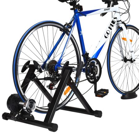 Supporto pieghevole per bicicletta, Rastrelliera di metallo resistente per bici  da strada o mountain bike - Costway